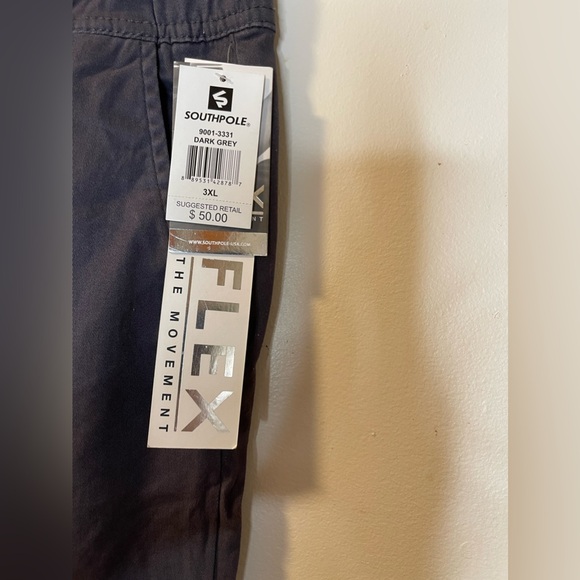 Southpole Flex the Movement Men's Dark Gray Joggers Size 3XL - Picture 8 of 12